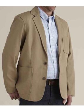 Duluth Trading Company Tan Blazer